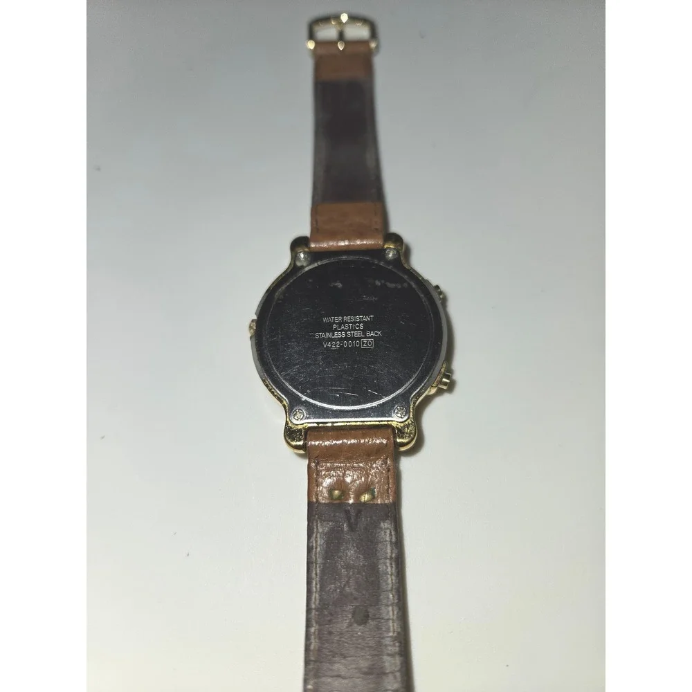 Vintage Lorus Disney Mickey‎ Mouse Musical Watch V422-0010 ZO - Plays 2 Tunes!
